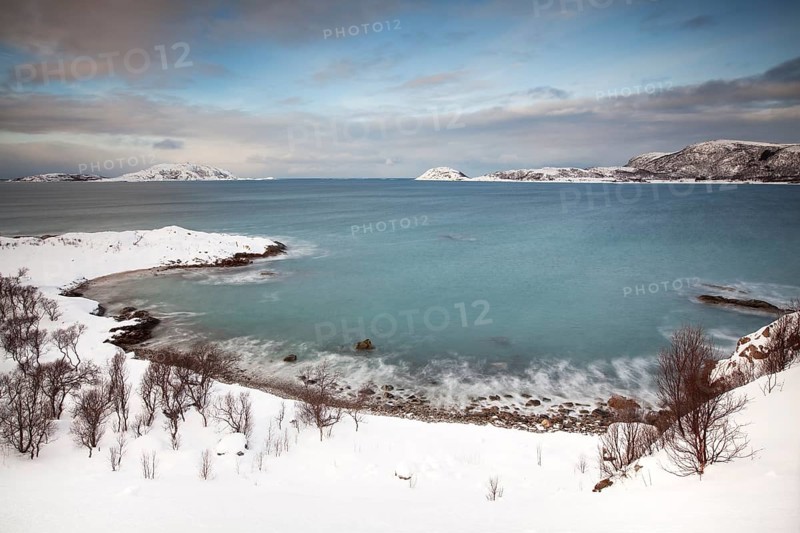 Bay near Somaroy in winter