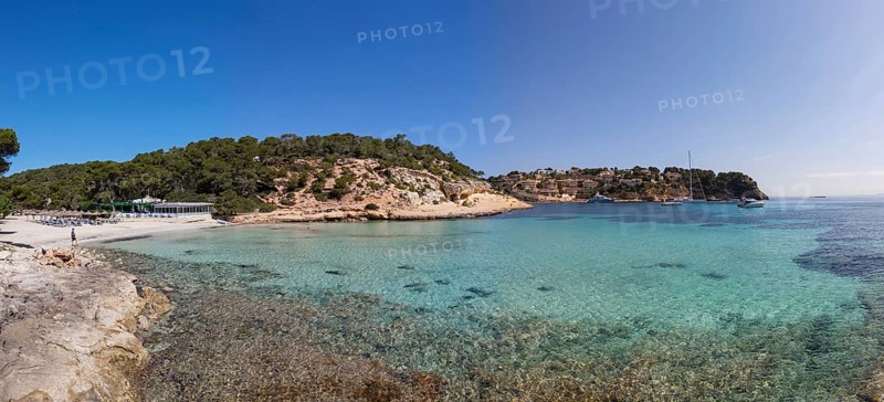 Hidden beach of Portals Vells