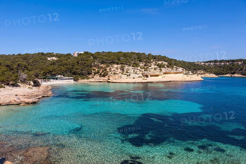 Hidden beach of Portals Vells