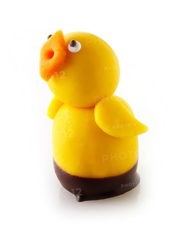 Marzipan chick for Easter