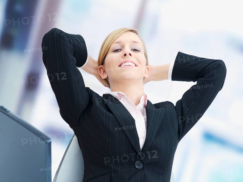 Businesswoman at the office