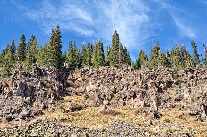Basalt quarry