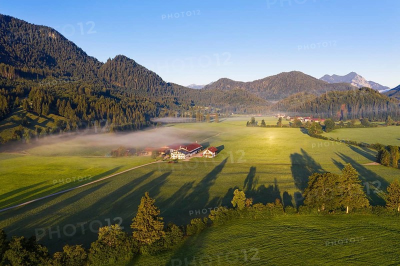 Jachenau in the morning light