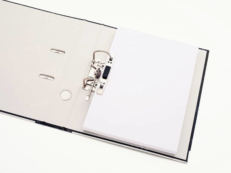 Open ring binder