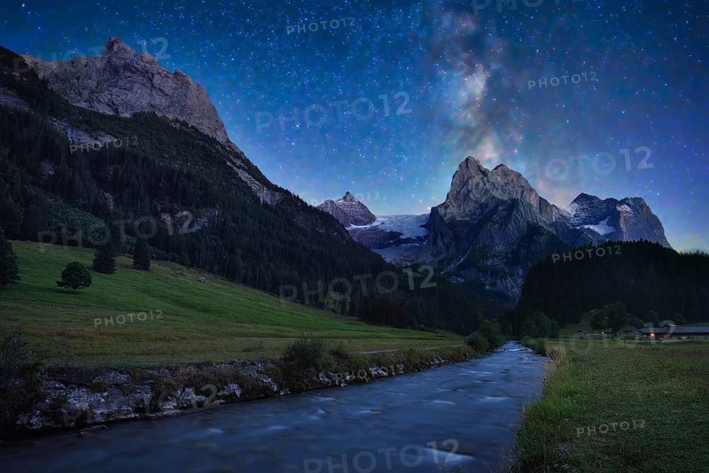 Starry sky with Milky Way