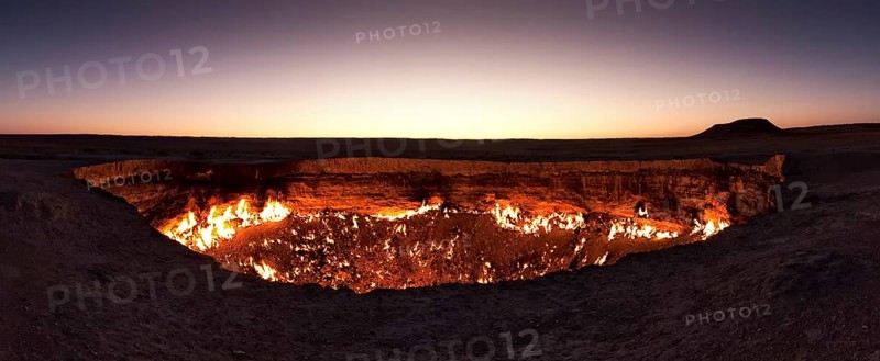 Fire crater