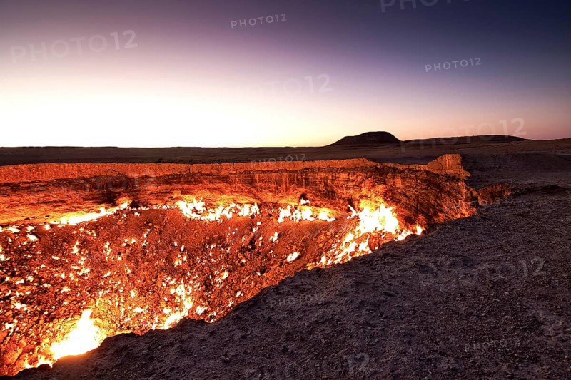 Fire crater
