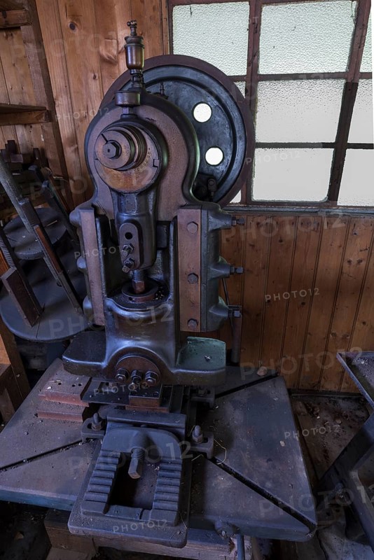 Historical punching machine