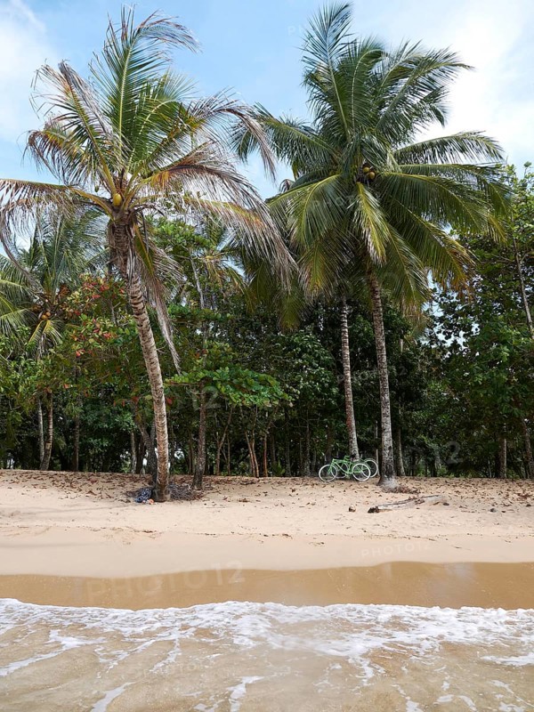 Secluded beach