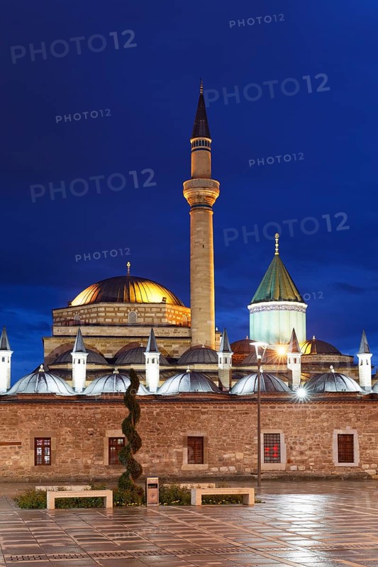 Mevlana monastery with Rumi's Mausoleum