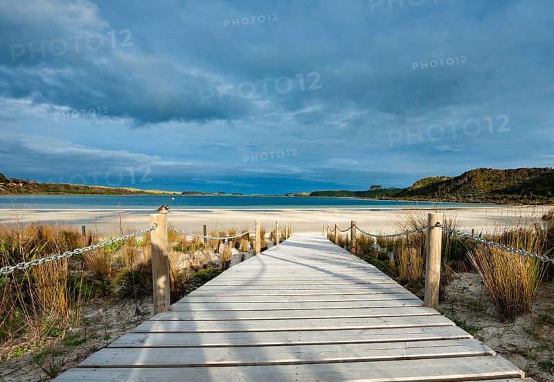 Boardwalk to beach