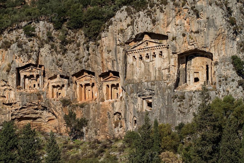 Lycian Kings Rock Tombs