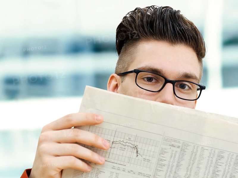 Modern young businessman