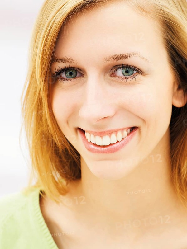 Young woman smiling