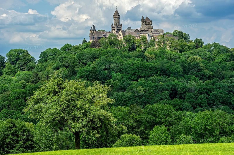 Castle towers