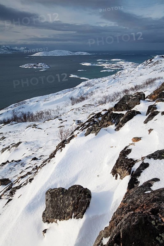 Bay near Somaroy in winter