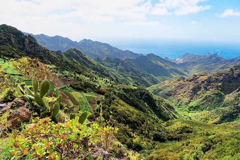 View of Anaga Mountains