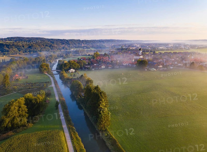 Place Gelting and Loisach Canal