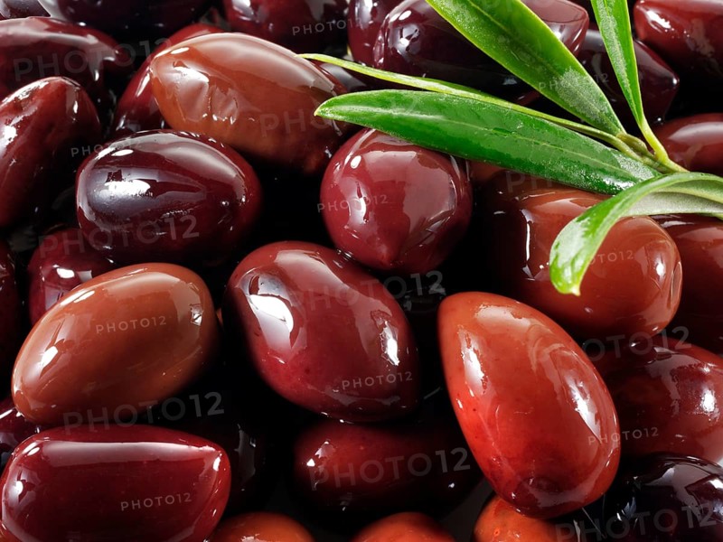 Fresh Kalamata olives