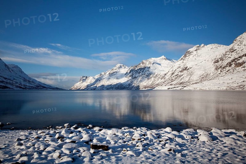 Ersfjord in winter