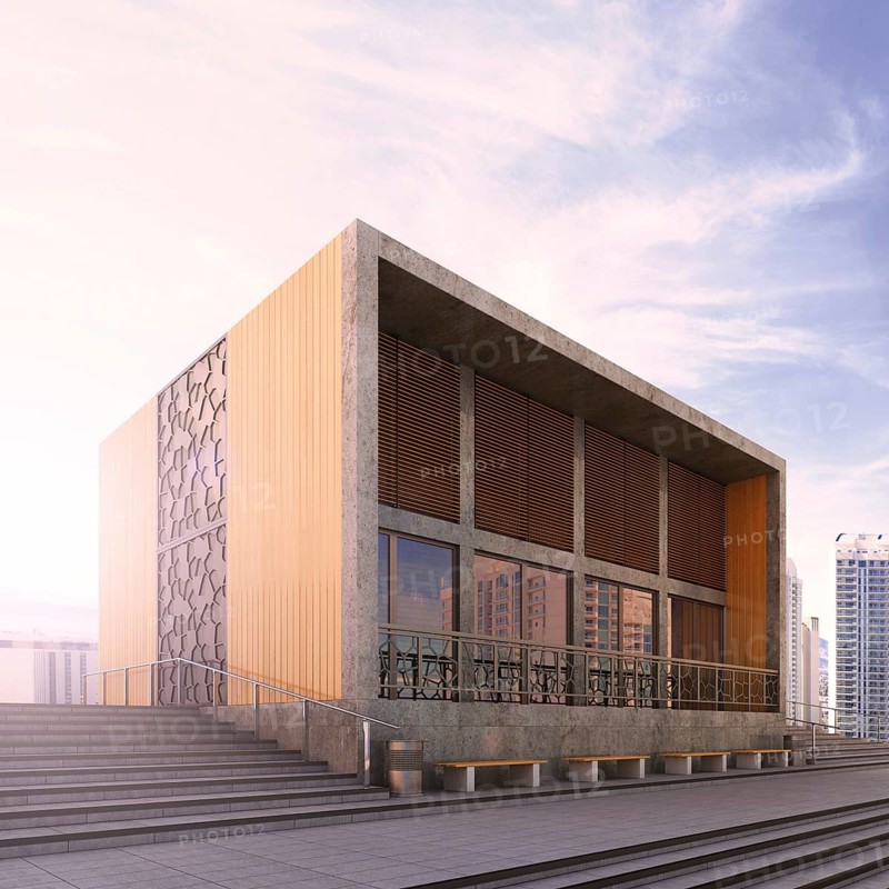 Modern building