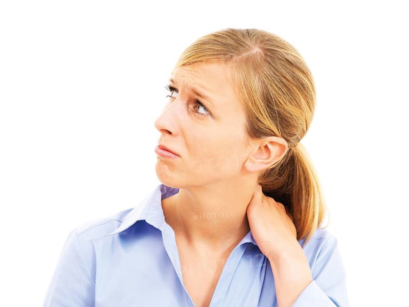 Young woman looking doubtful and anxious