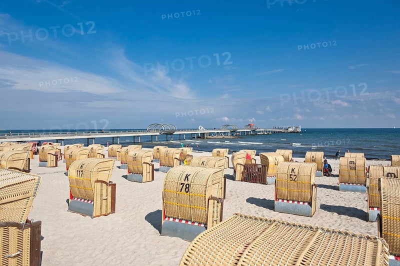 Beach chairs on the beach