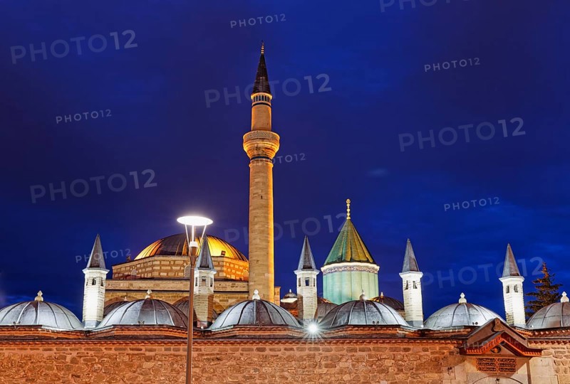 Mevlana monastery with Rumi's Mausoleum