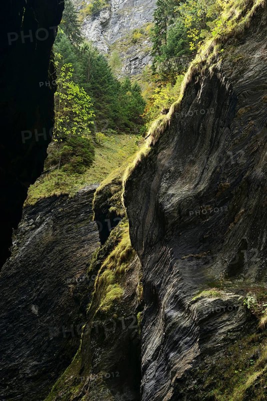 Viamala gorge near Thusis
