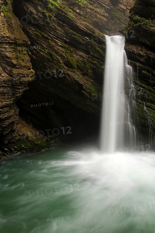 Thur waterfalls near Wildhaus