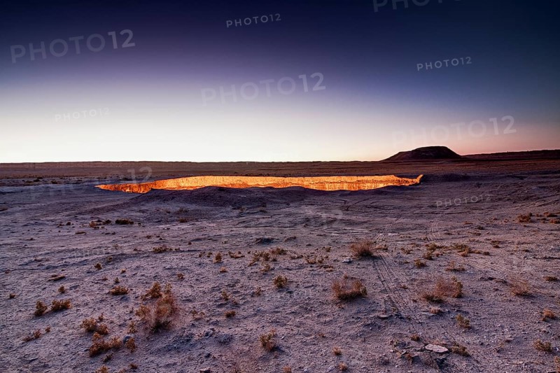 Fire crater