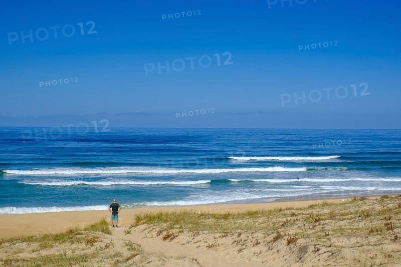 Beach and coast at Plage des Chenes Lieges