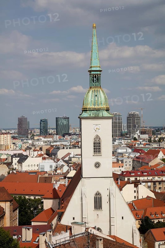 City view with St. Martin's Cathedral