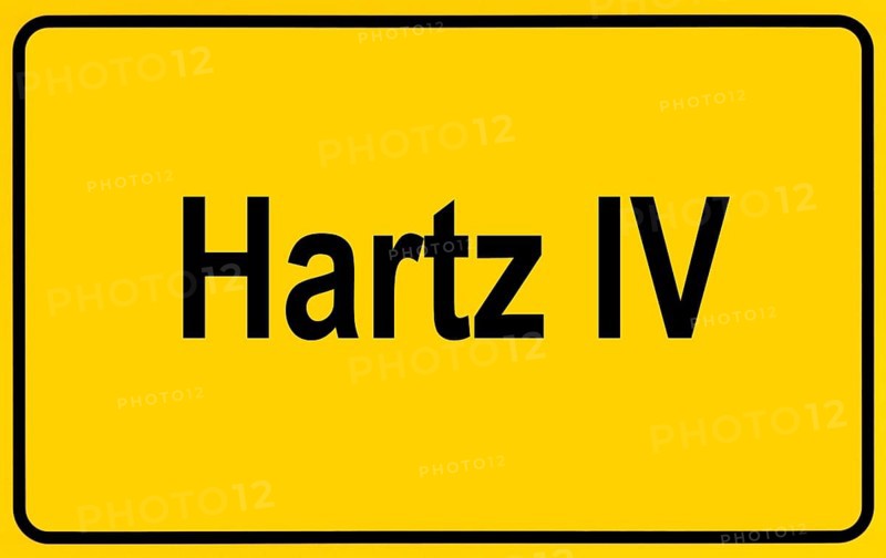 Symbol Hartz IV unemployment benefit II