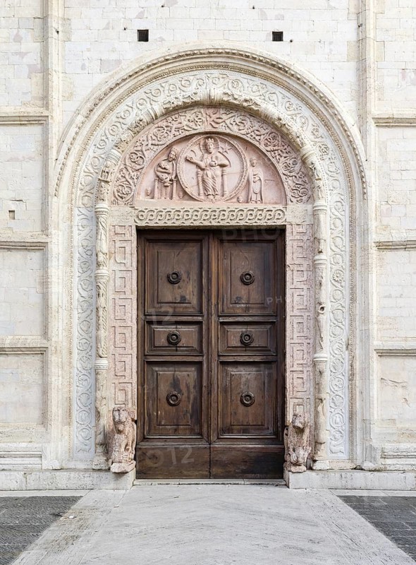 Romanesque main portal