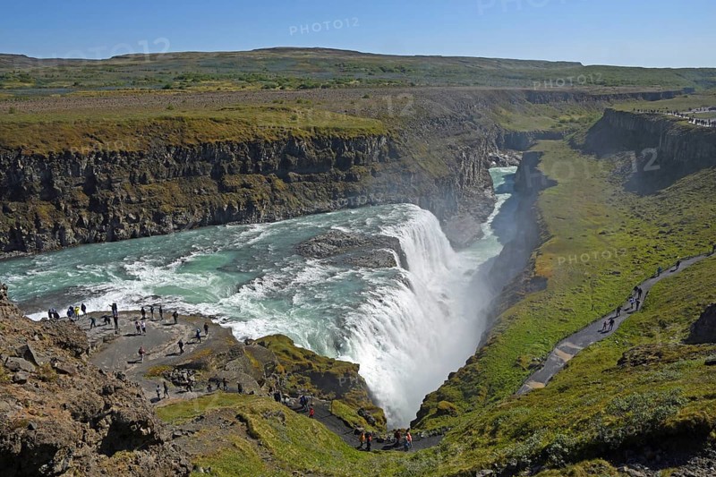 Waterfall Gullfoss
