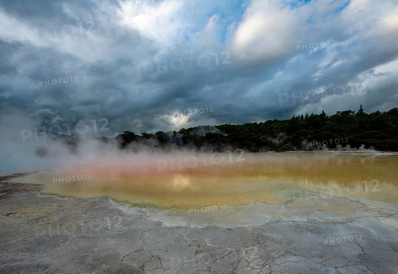 Steaming Champagne Pool