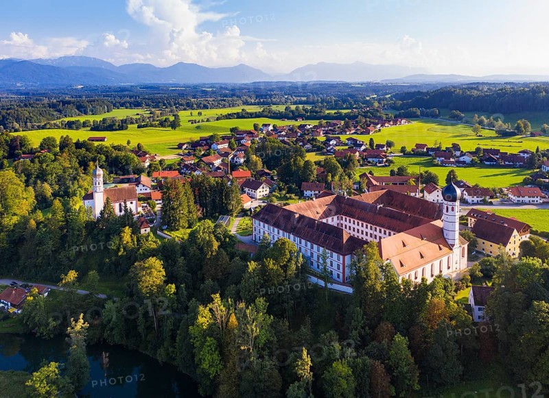 Beuerberg with monastery Beuerberg