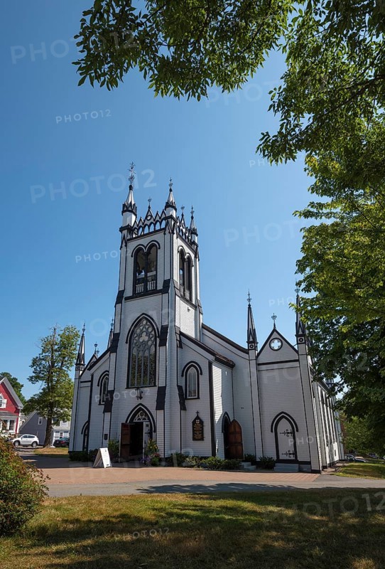 The Anglican Church of St. John's in the Old Town of Lunenburg