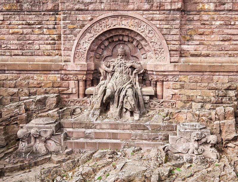 Figure of Friedrich I. Barbarossa