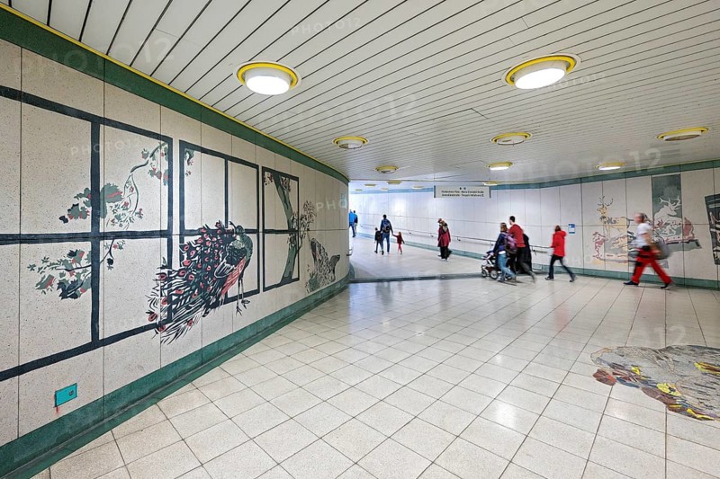 Entrance to the underground station Thalkirchen