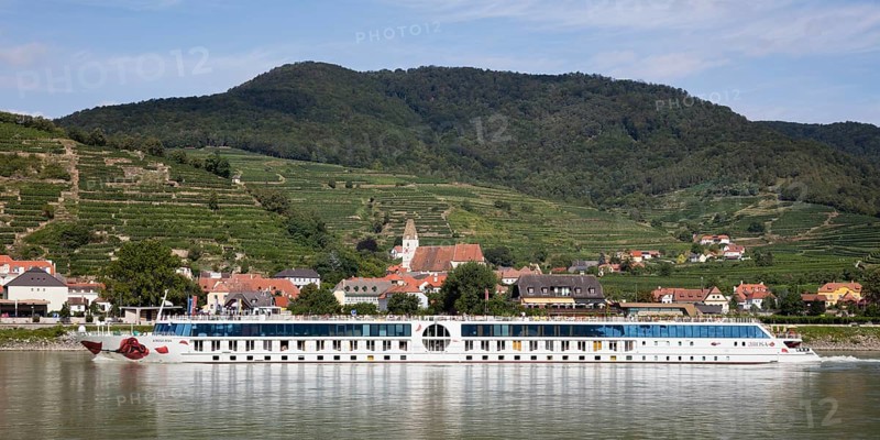 River cruise ship AROSA RIVA on the Danube