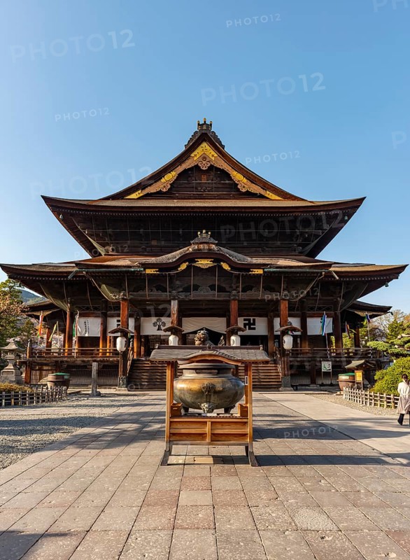 Buddhist Zenko-ji Temple