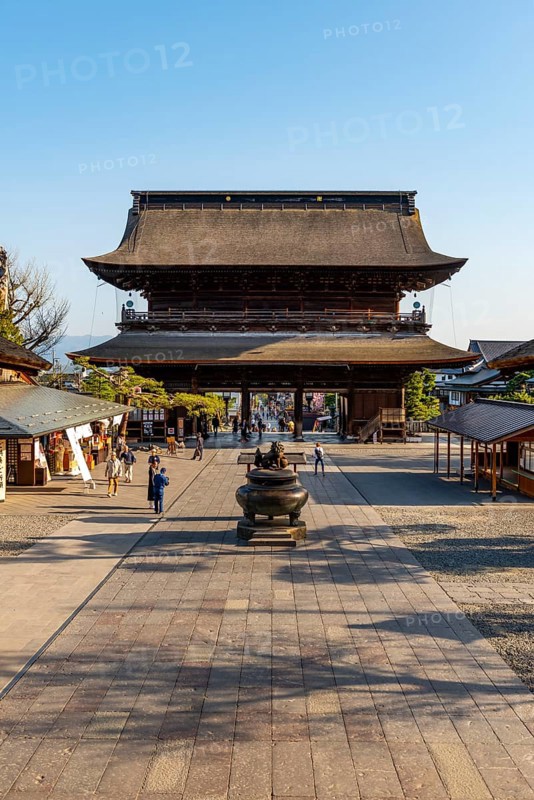 Buddhist Zenko-ji Temple