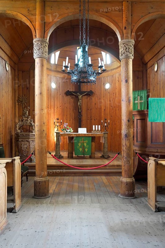 Romanesque Stave Church Wang