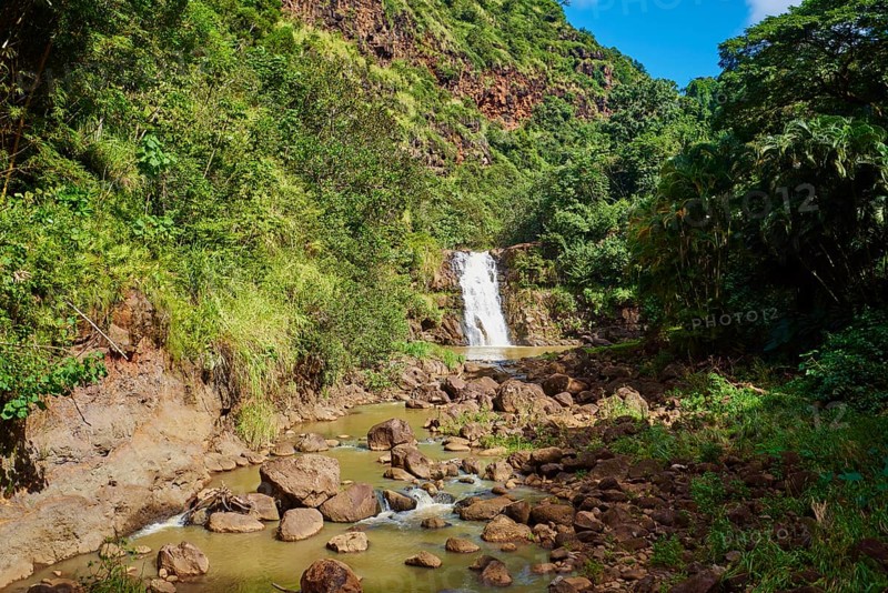 Waimea Falls in the Waimea Valley