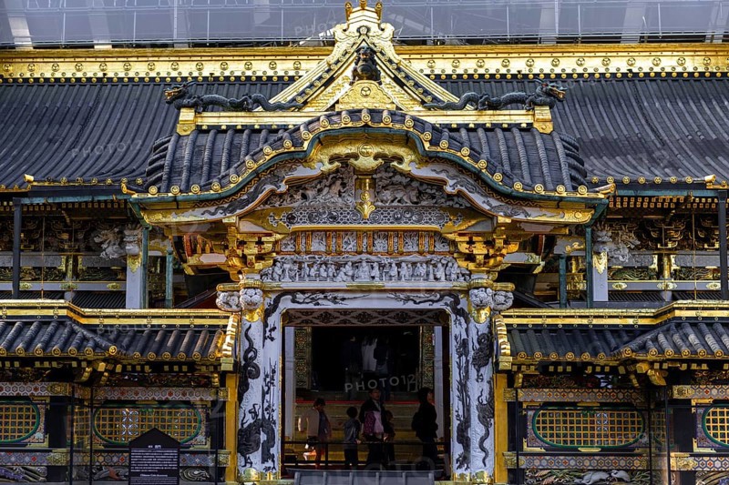 Magnificent Tosho-gu Shrine from the 17th century