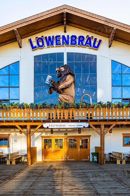 Lowenbrau festival tent