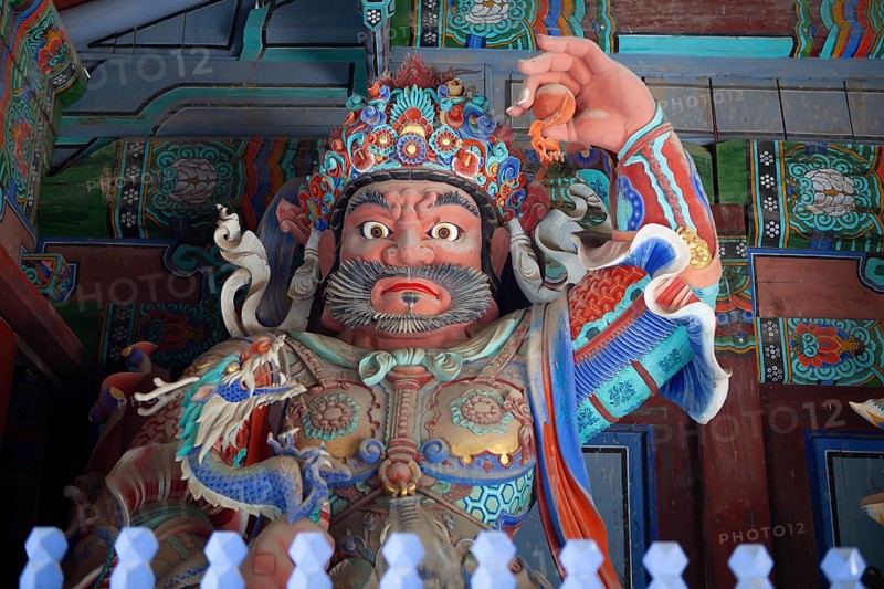 Statue Skyguard Gwang Mok Chaunwang