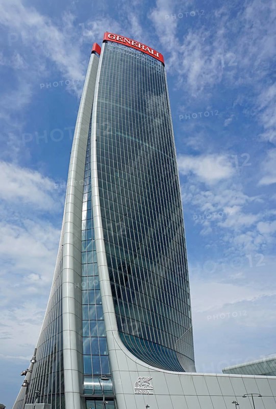 Generali Tower or Torre Generali or Lo Storto by architect Zara Hadid
